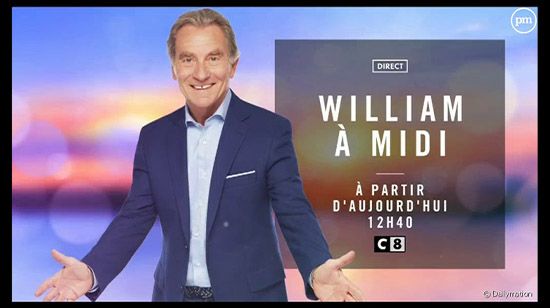 Émission William à midi sur C8